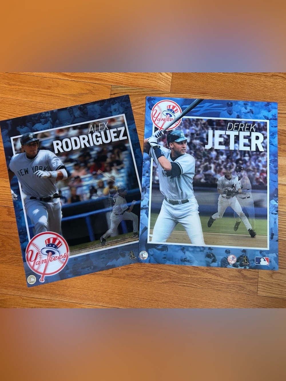 NY‎ Yankees Derek Jeter Alex Rodriguez A-Rod 3D Motion Lenticular Posters MLB